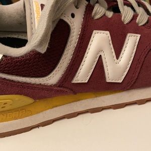 New Balance Classic 574s, Varsity Colors! Worn 3 times.